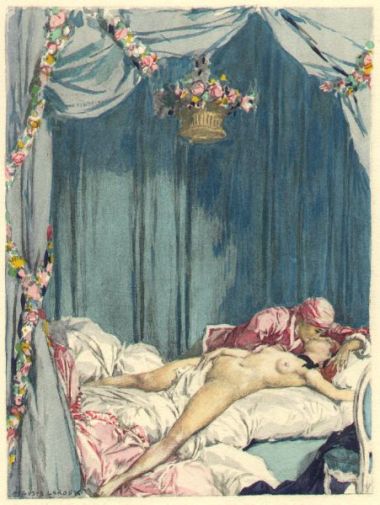 I [was] very well pleased by her [the English mistress of Baron Henau] acquiescience and heartily welcoming this glimmer of good fortune at a time when gloom alone seemed to be my portion. 10 - 28 A week [later] I found myself with a bad case of a foul disease... 10 - 30